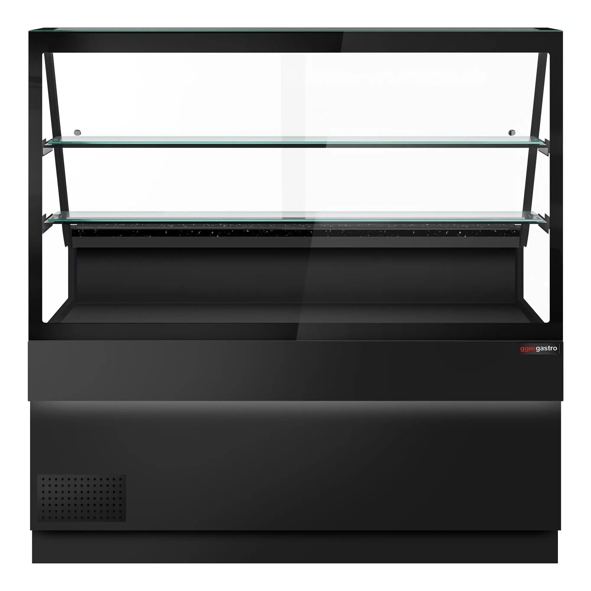 Vitrina frigorifica GGM Gastro Toronto KTE160-S (Black) - 3