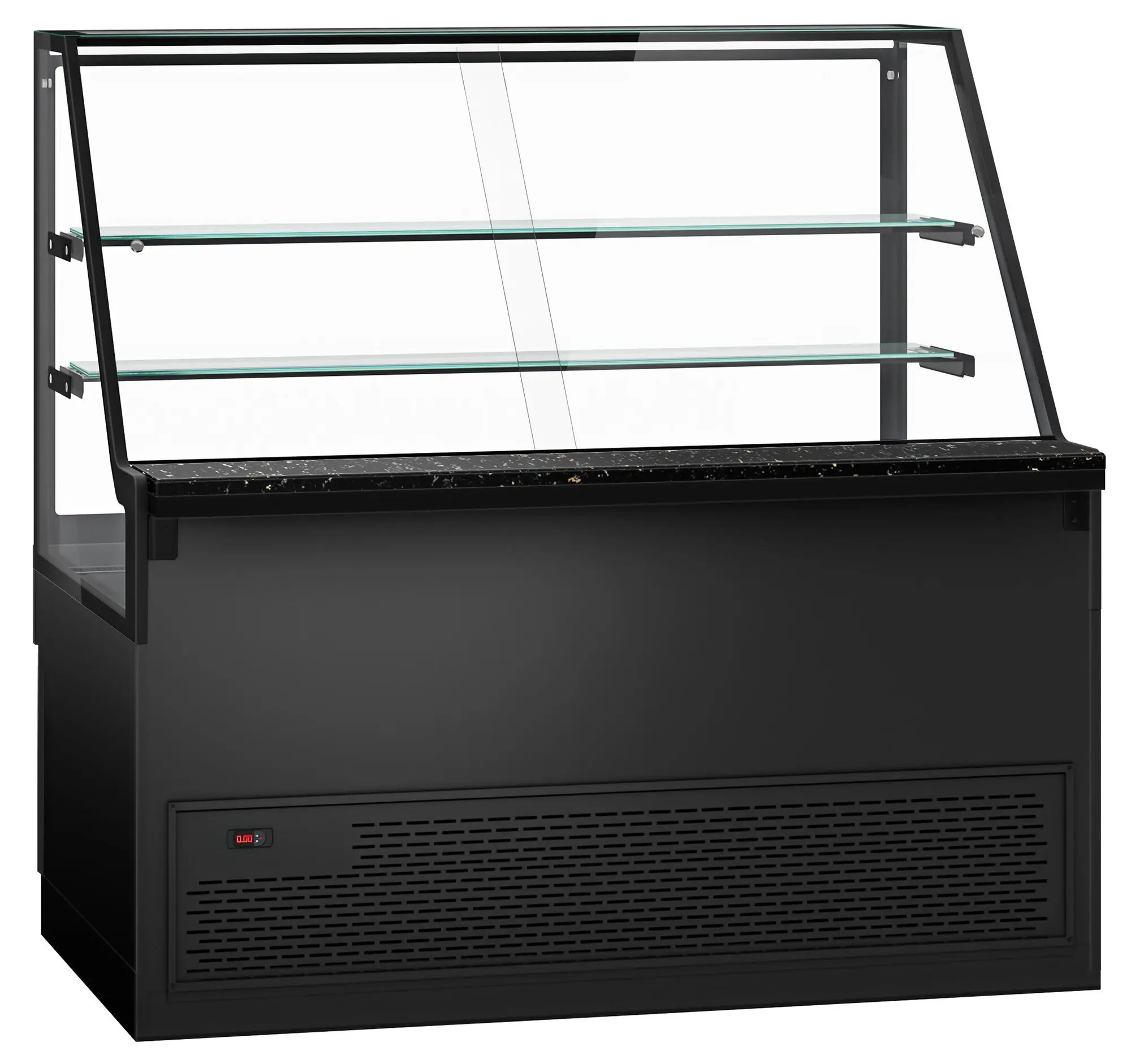 Vitrina frigorifica GGM Gastro Toronto KTE160-S (Black) - 4
