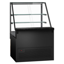 Vitrina frigorifica GGM Gastro Toronto KTHE100DN (Black/Natural) Thumb