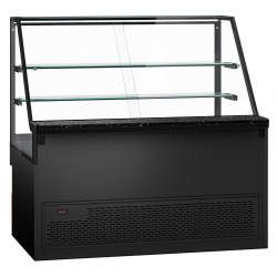 Vitrina frigorifica GGM Gastro Toronto KTHE160DN (Black/Natural) Thumb
