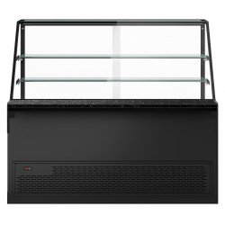 Vitrina frigorifica GGM Gastro Toronto KTHE200DN (Black/Natural) Thumb