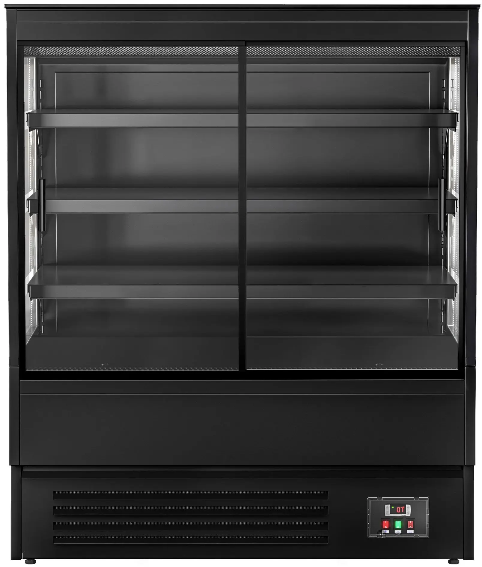 Vitrina frigorifica GGM Gastro WKBL128ESD (Black) - 3