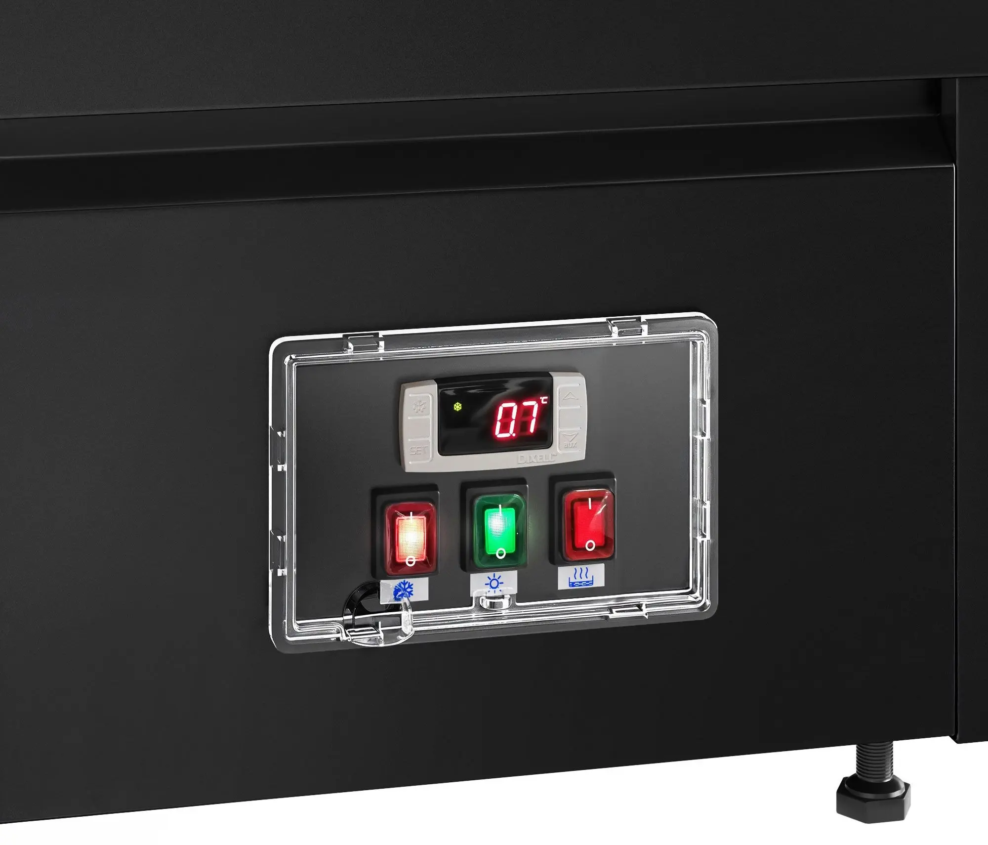 Vitrina frigorifica GGM Gastro WKBL128ESD (Black) - 7