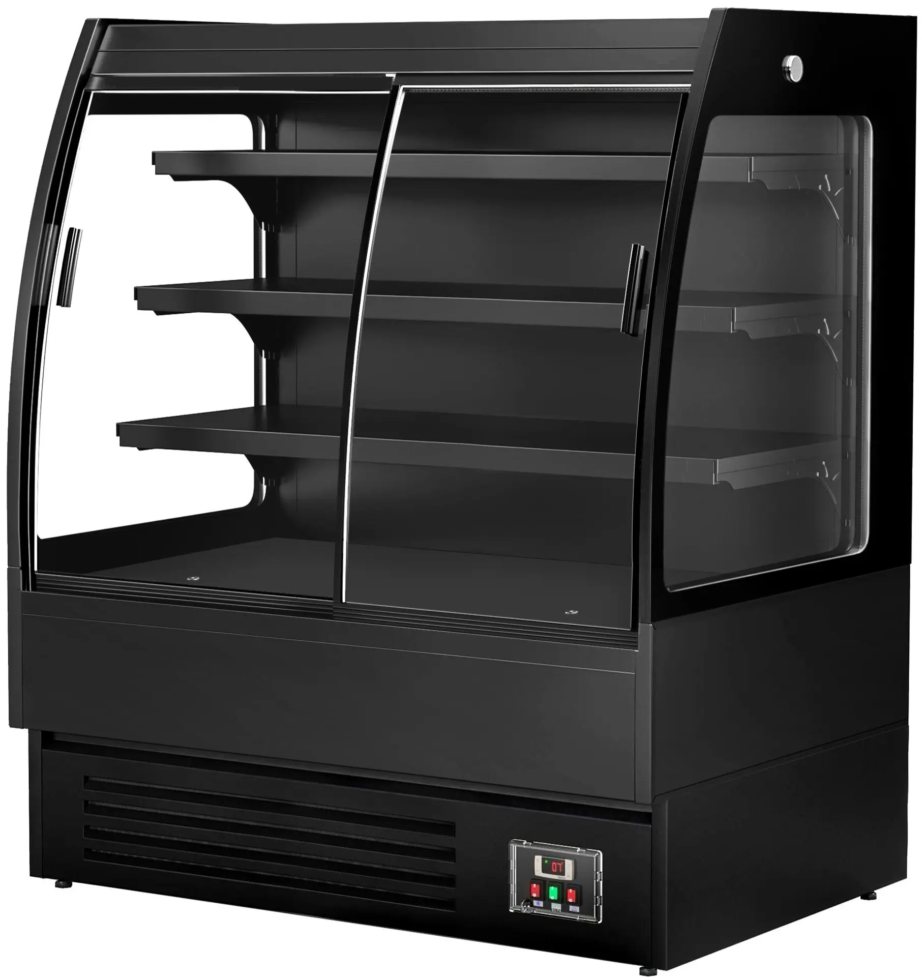 Vitrina frigorifica GGM Gastro WKBL128RSD (Black) - 4