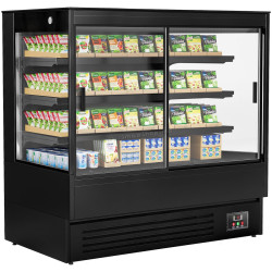 Vitrina frigorifica GGM Gastro WKBL158ES (Black)