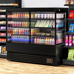 Vitrina frigorifica GGM Gastro WKBL158ES (Black) Thumb