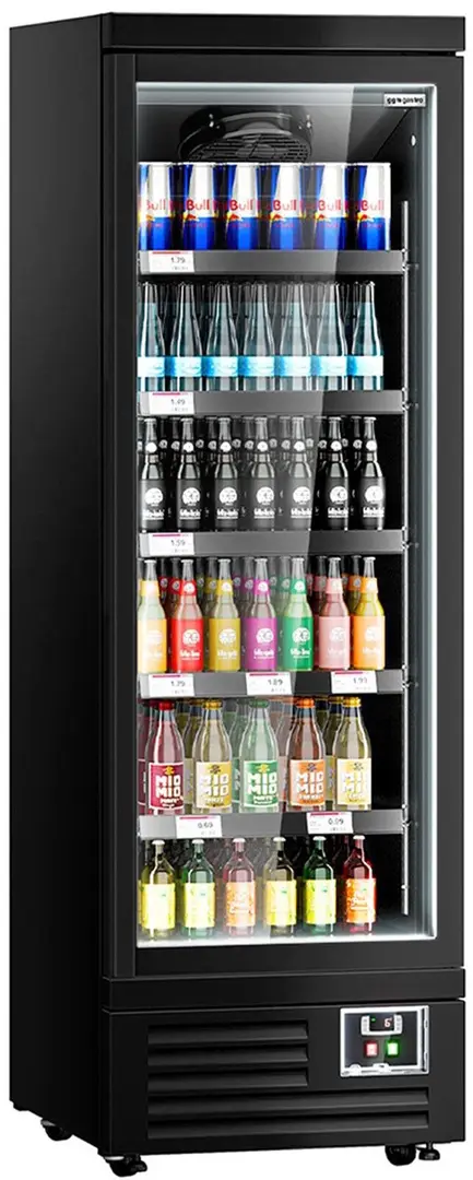 Vitrina frigorifica GGM Gastro WKBL300 (Black)