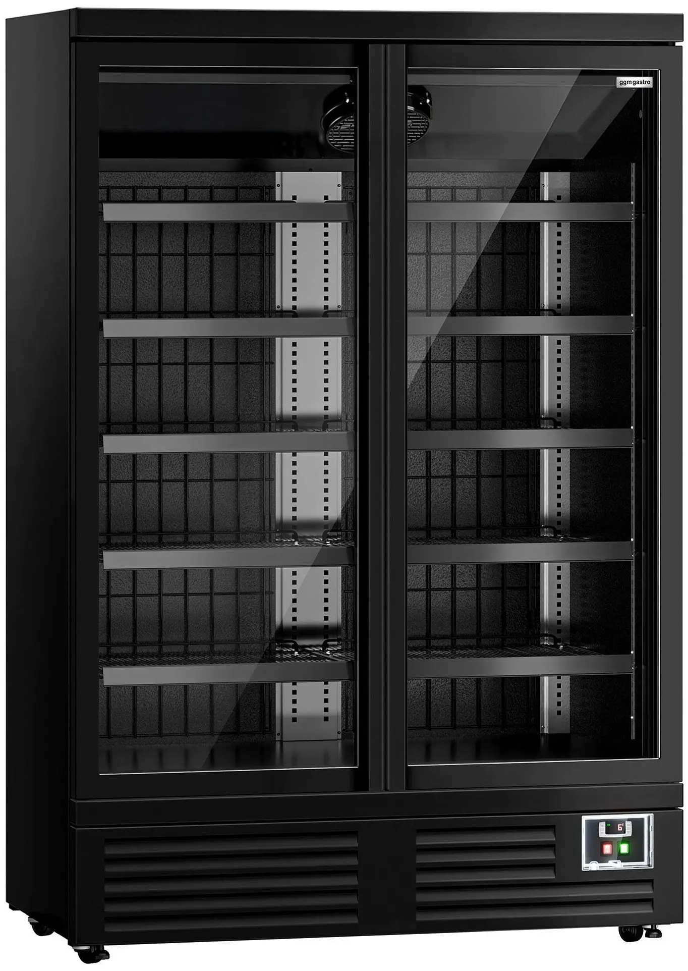 Vitrina frigorifica GGM Gastro WKBL700 (Black) - 2