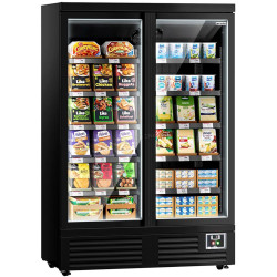 Vitrina frigorifica GGM Gastro WKBL700 (Black)