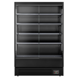 Холодильная витрина GGM Gastro WKBLS137 (Black) Thumb