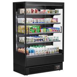 Холодильная витрина GGM Gastro WKBLS137 (Black)