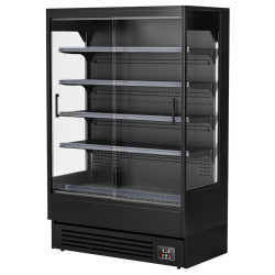 Холодильная витрина GGM Gastro WKBLS137 (Black) Thumb