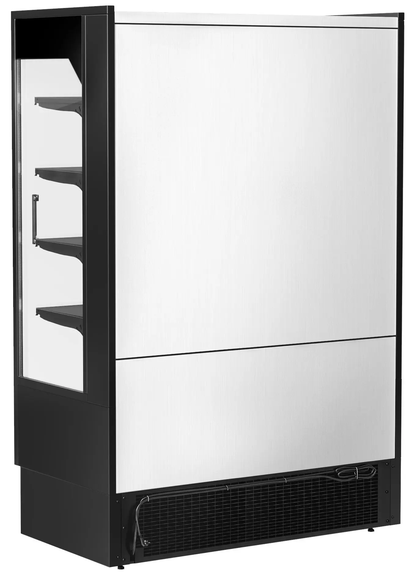 Холодильная витрина GGM Gastro WKBLS137 (Black) - 5