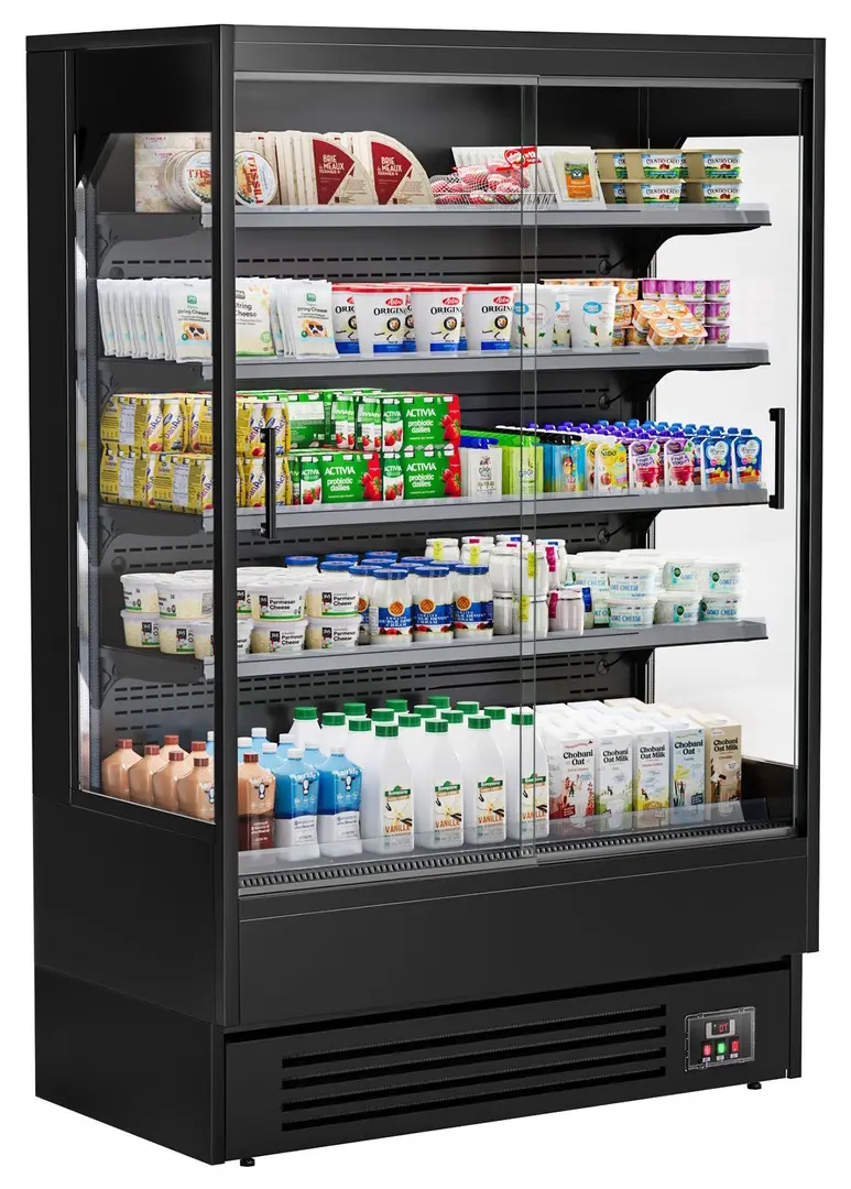 Холодильная витрина GGM Gastro WKBLS137 (Black)