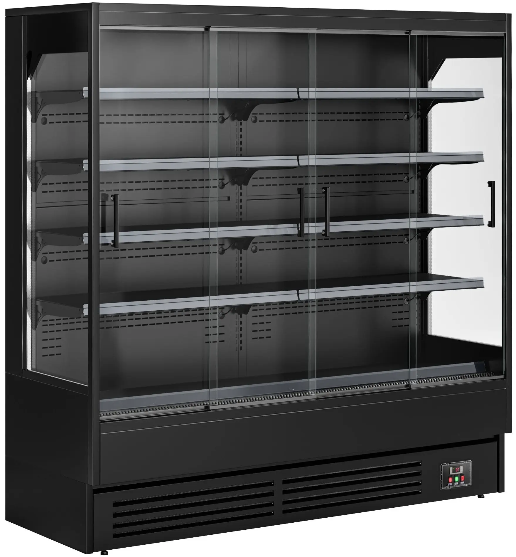 Vitrina frigorifica GGM Gastro WKBLS197 (Black) - 2
