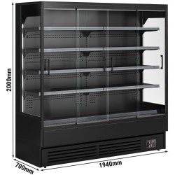 Vitrina frigorifica GGM Gastro WKBLS197 (Black) Thumb