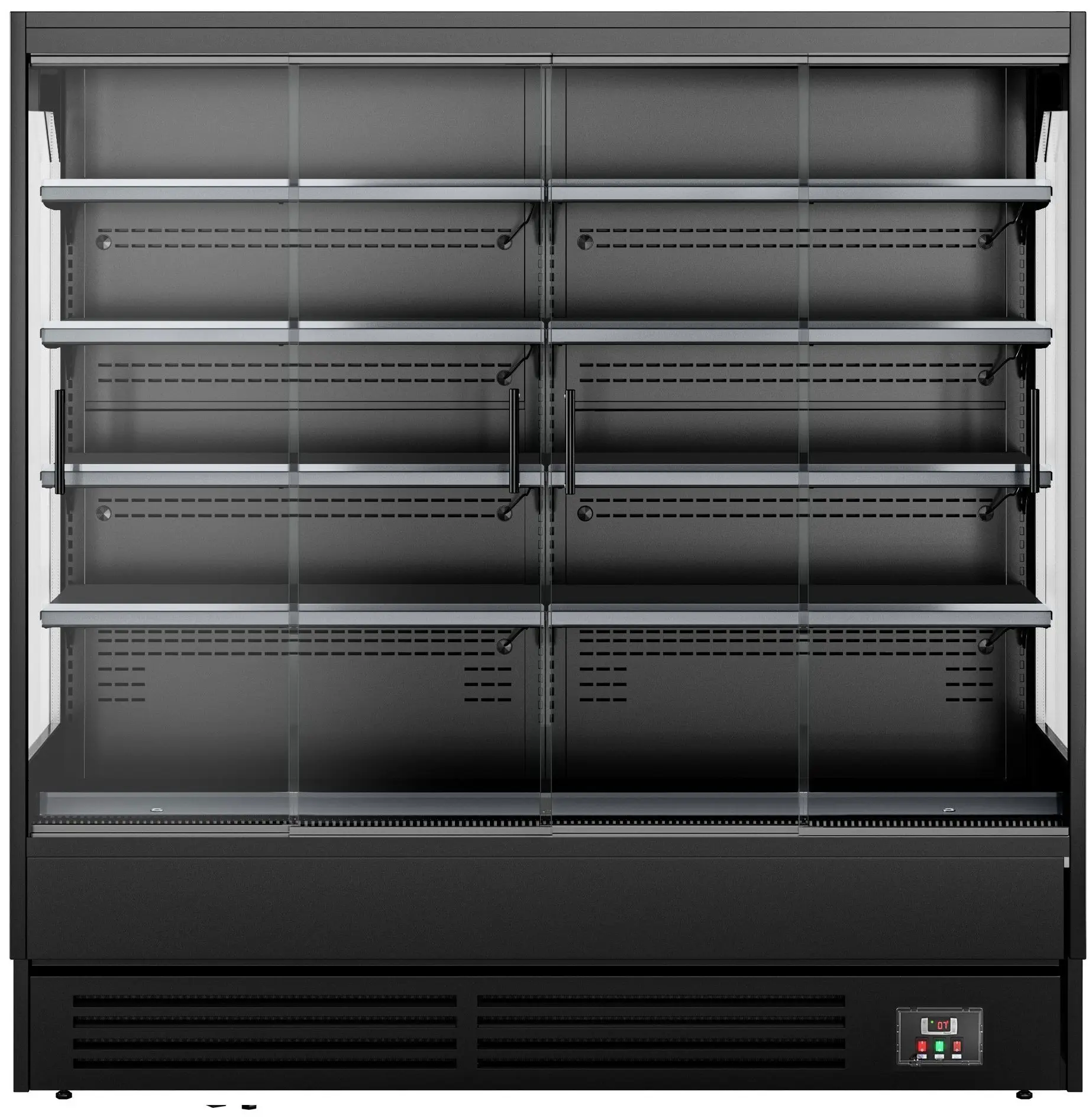 Vitrina frigorifica GGM Gastro WKBLS197 (Black) - 3