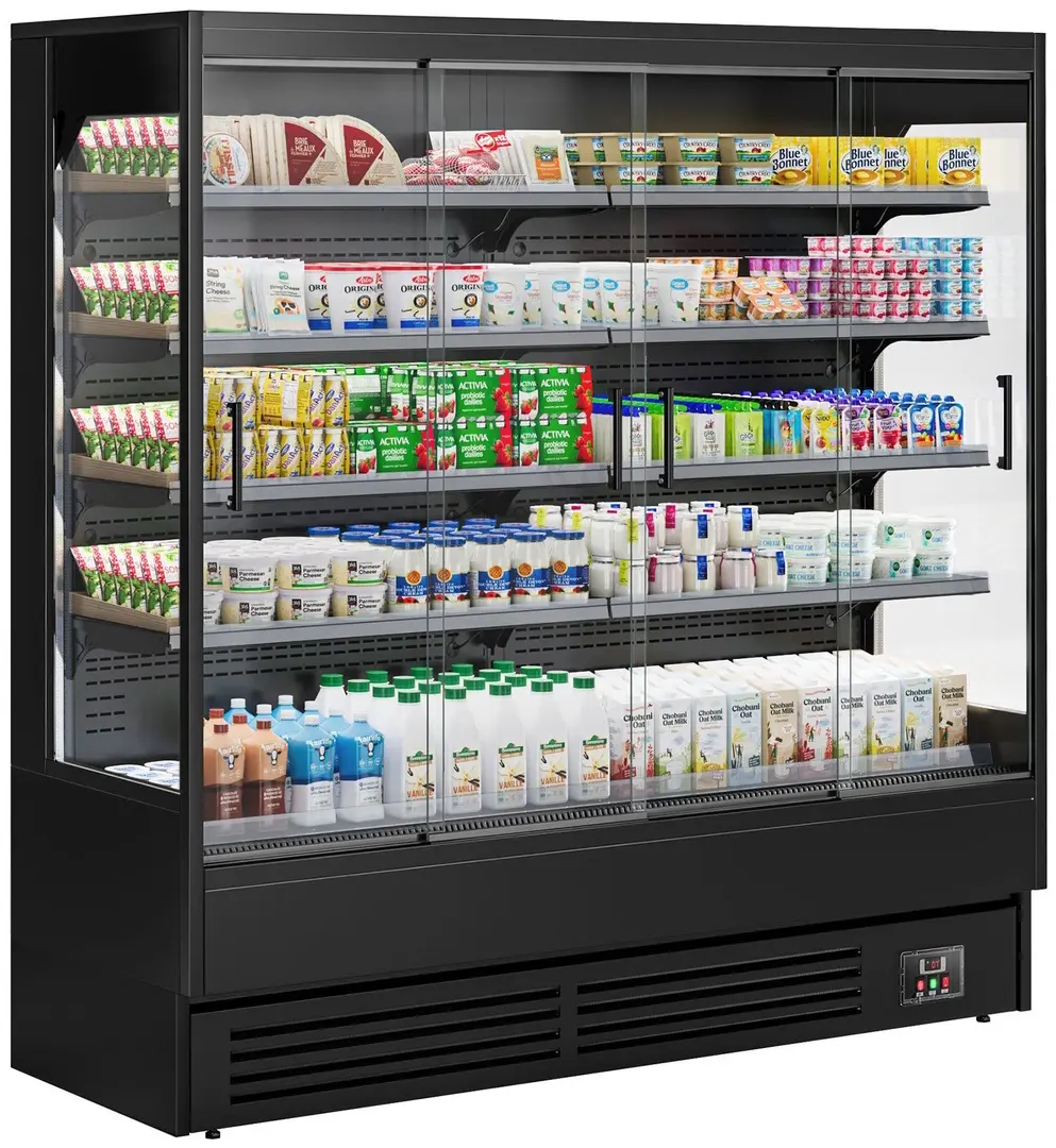 Vitrina frigorifica GGM Gastro WKBLS197 (Black)