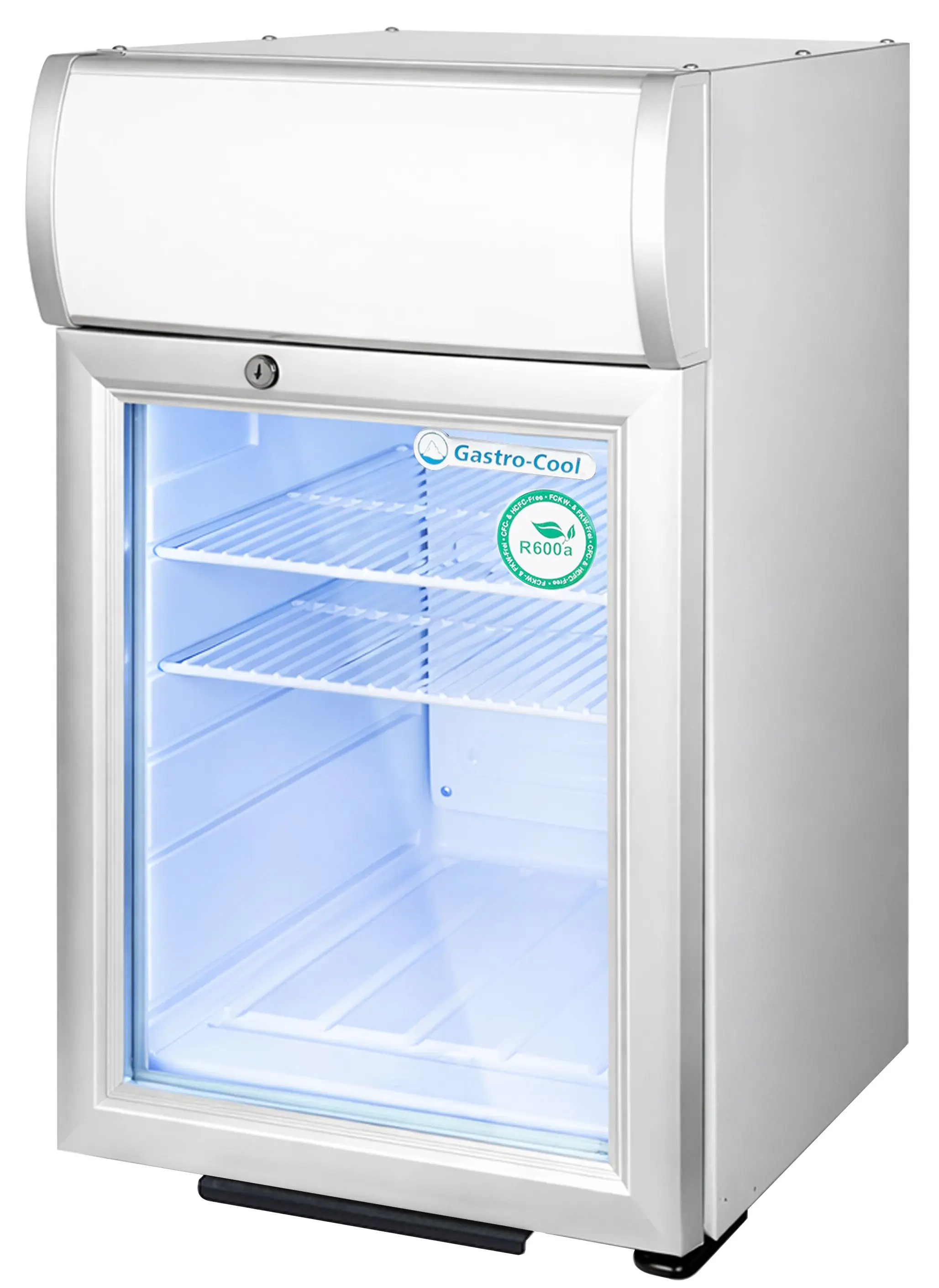 Холодильная витрина мини-бар GGM Gastro 101400 (Silver) - 2