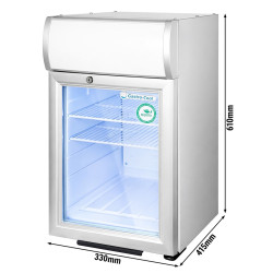 Холодильная витрина мини-бар GGM Gastro 101400 (Silver) Thumb
