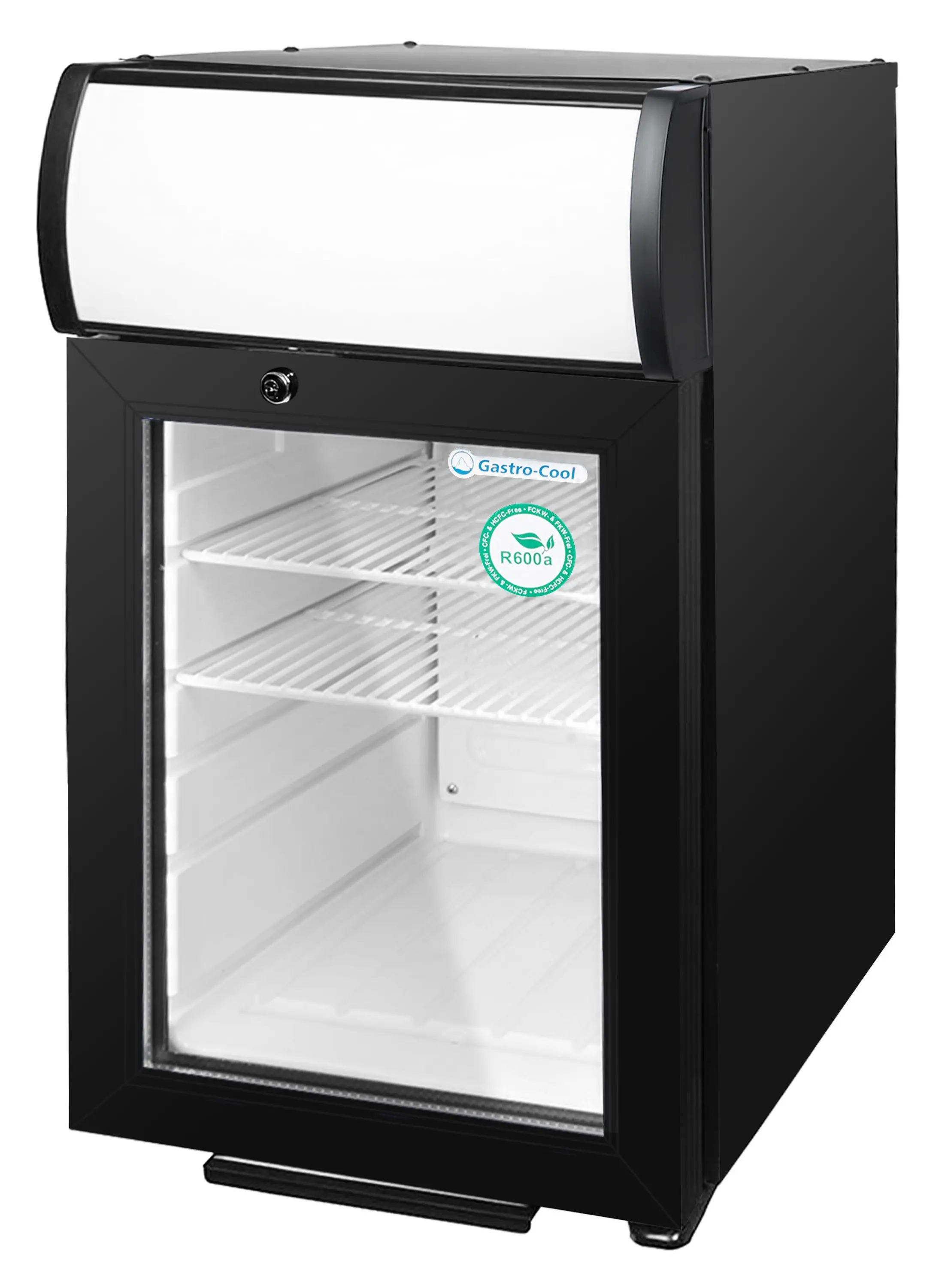 Холодильная витрина мини-бар GGM Gastro-Cool 101200 (Black) - 3
