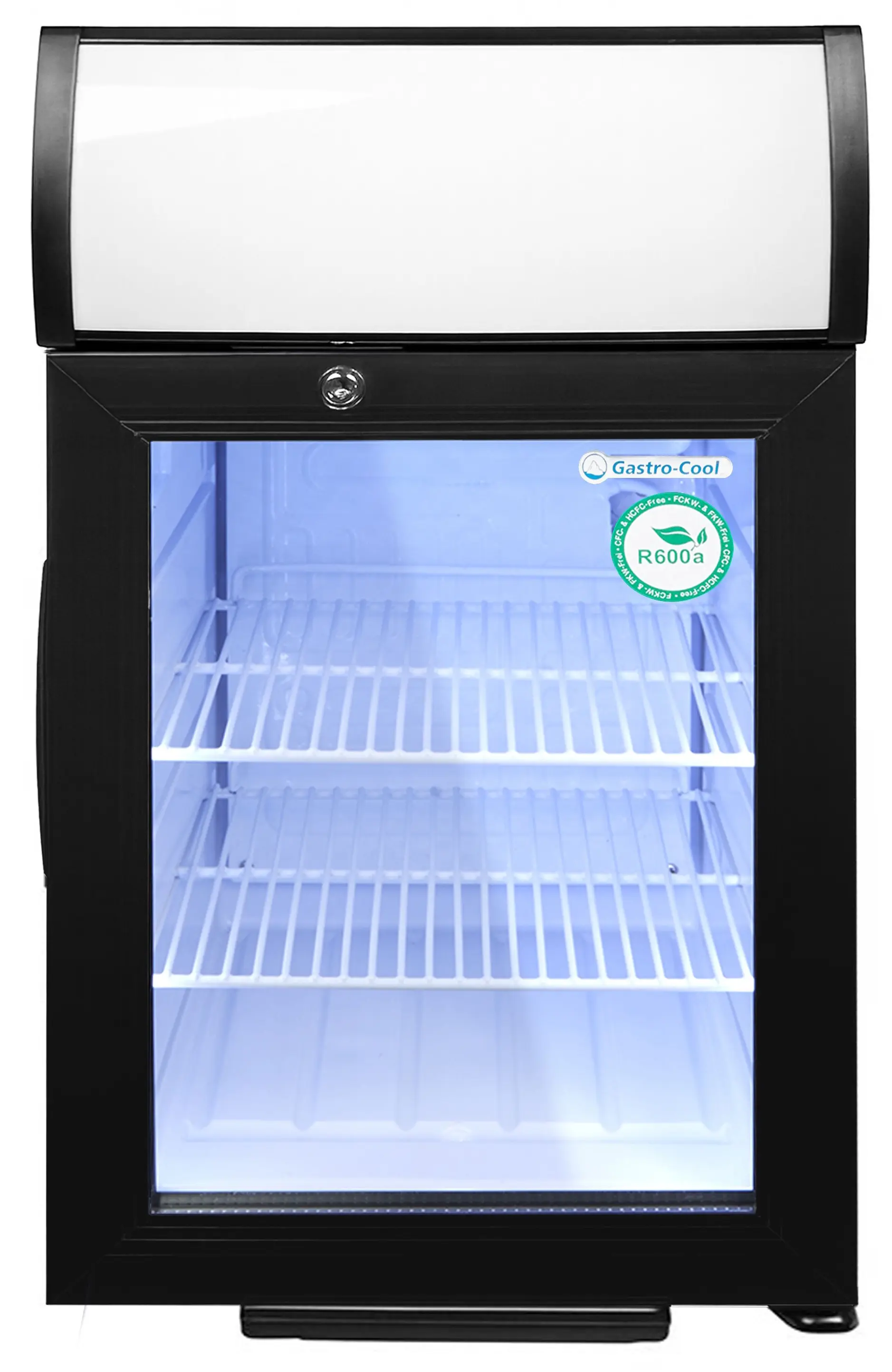 Холодильная витрина мини-бар GGM Gastro-Cool 101200 (Black) - 4