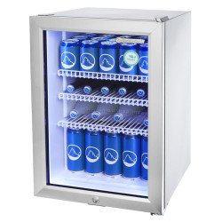 Холодильная витрина мини-бар GGM Gastro-Cool 204801 (Silver)