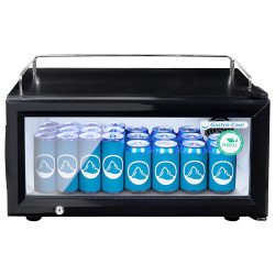 Холодильная витрина мини-бар GGM Gastro-Cool GKSGC25 (Black)