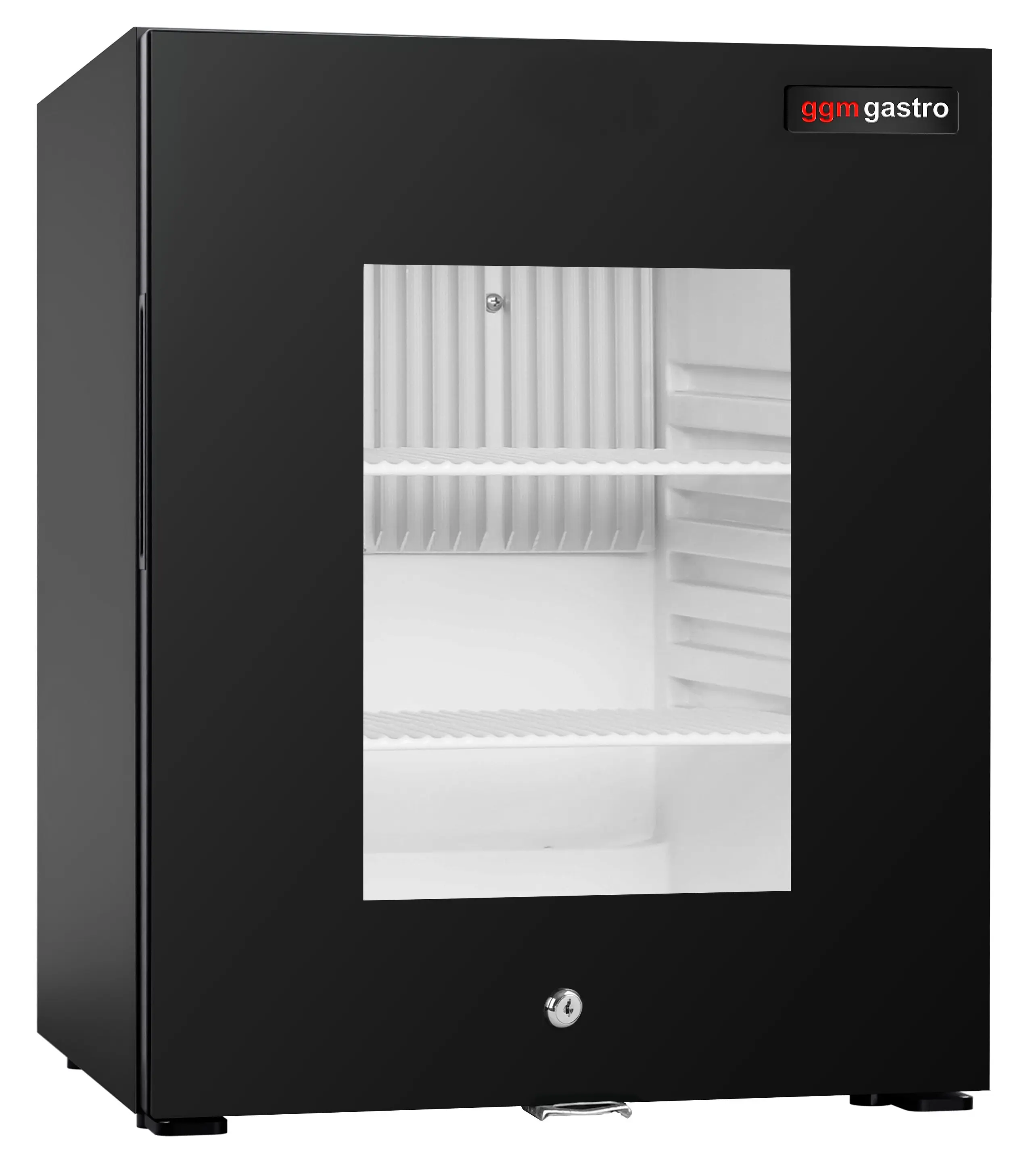 Холодильная витрина мини-бар GGM Gastro MBKD1GTKN (Black) - 2