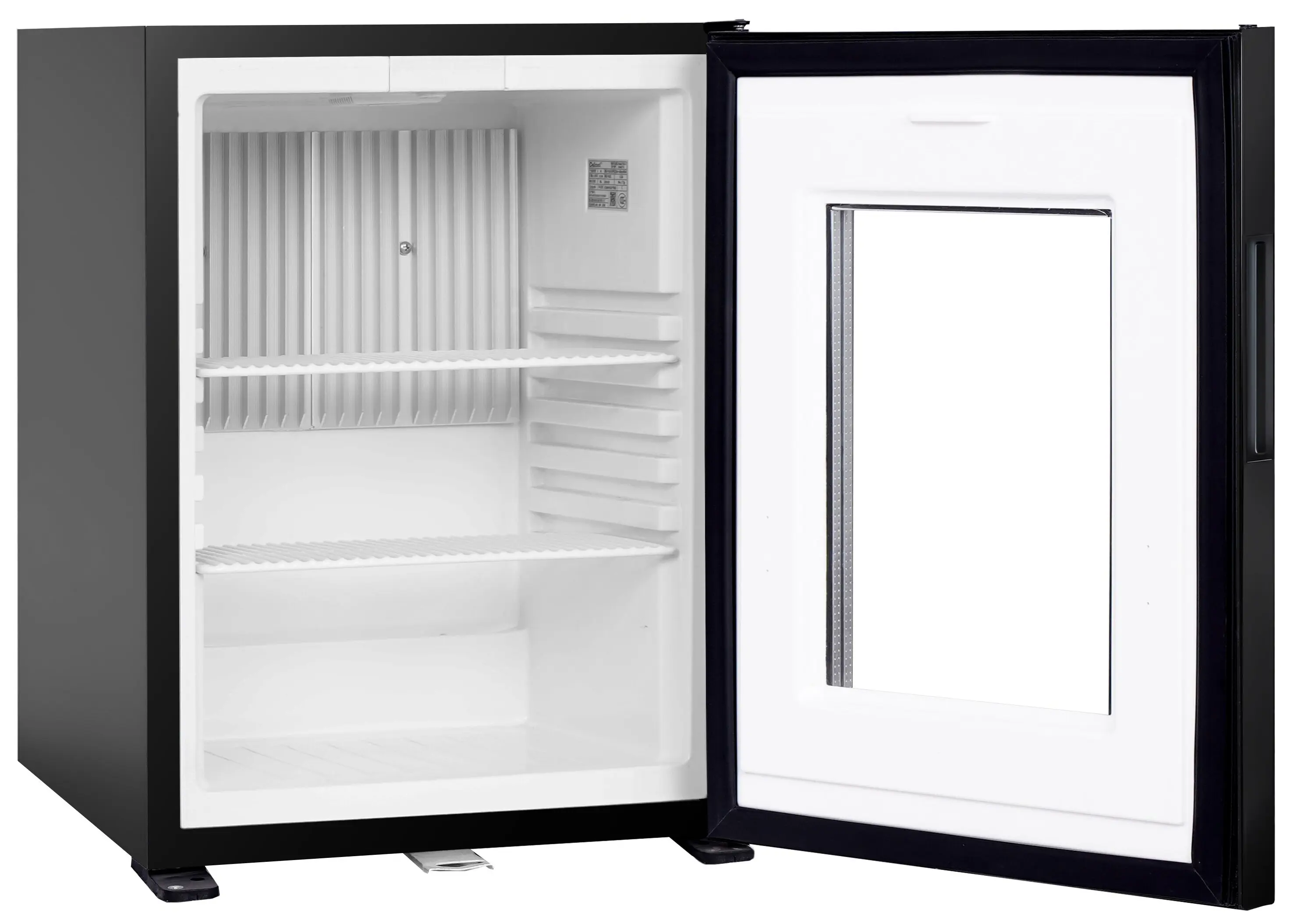 Холодильная витрина мини-бар GGM Gastro MBKD1GTKN (Black) - 4