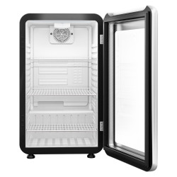 Холодильная витрина мини-бар GGM Gastro MBKX136BSN (Black/Silver) Thumb