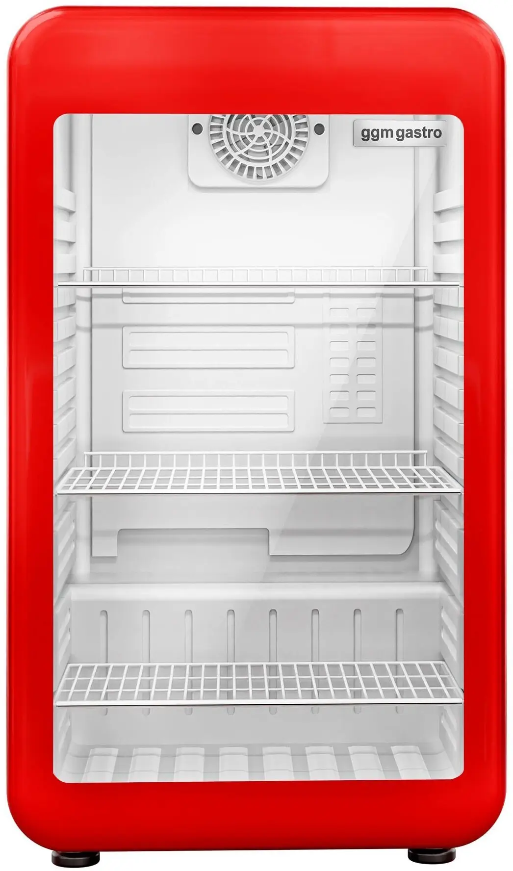 Vitrina frigorifica mini bar GGM Gastro MBKX136RN (Red) - 4