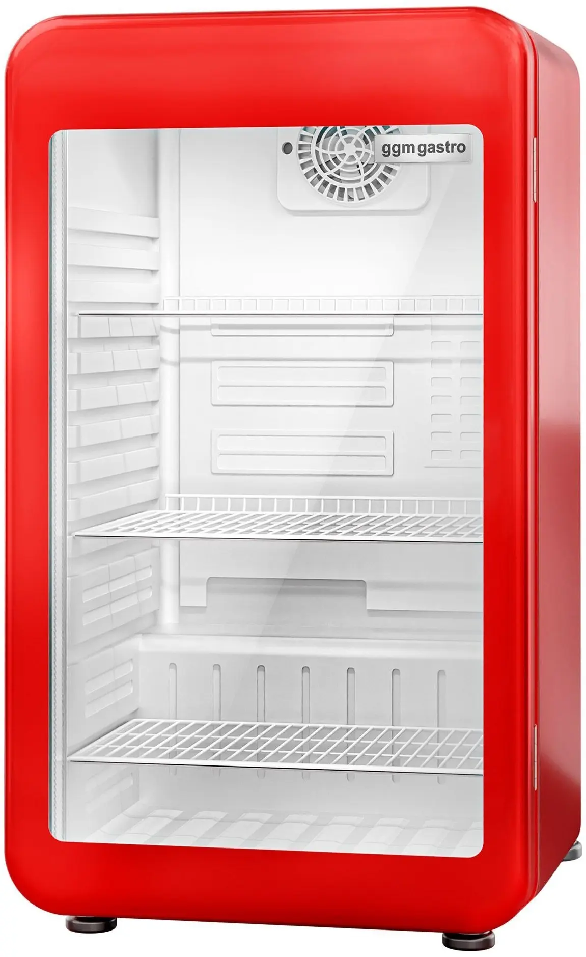 Vitrina frigorifica mini bar GGM Gastro MBKX136RN (Red) - 7