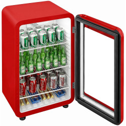 Vitrina frigorifica mini bar GGM Gastro MBKX136RN (Red) Thumb