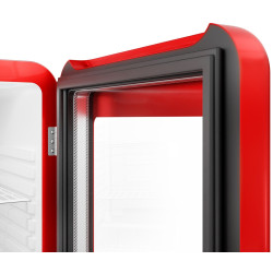 Vitrina frigorifica mini bar GGM Gastro MBKX136RN (Red) Thumb