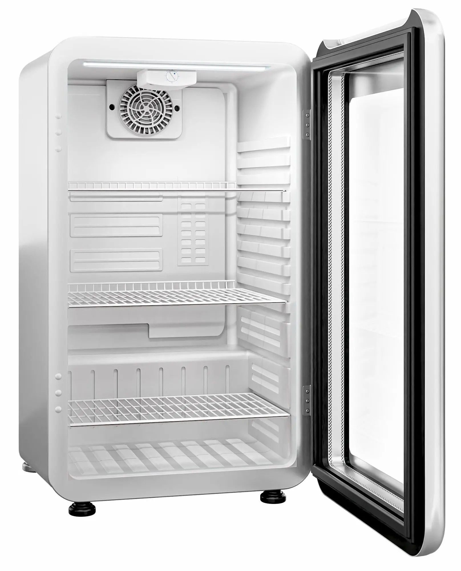 Холодильная витрина мини-бар GGM Gastro MBKX136WN (White) - 2