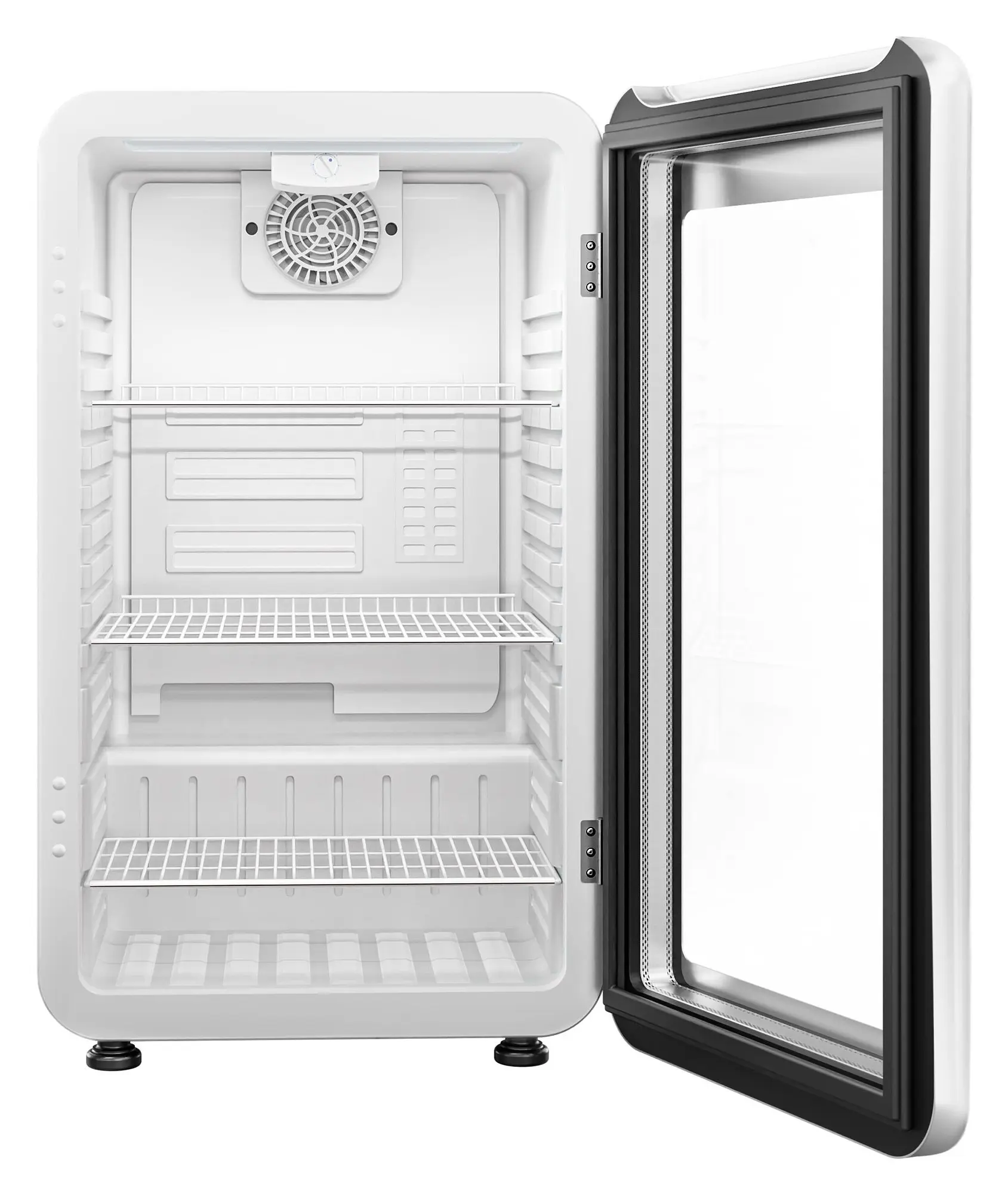 Холодильная витрина мини-бар GGM Gastro MBKX136WN (White) - 4
