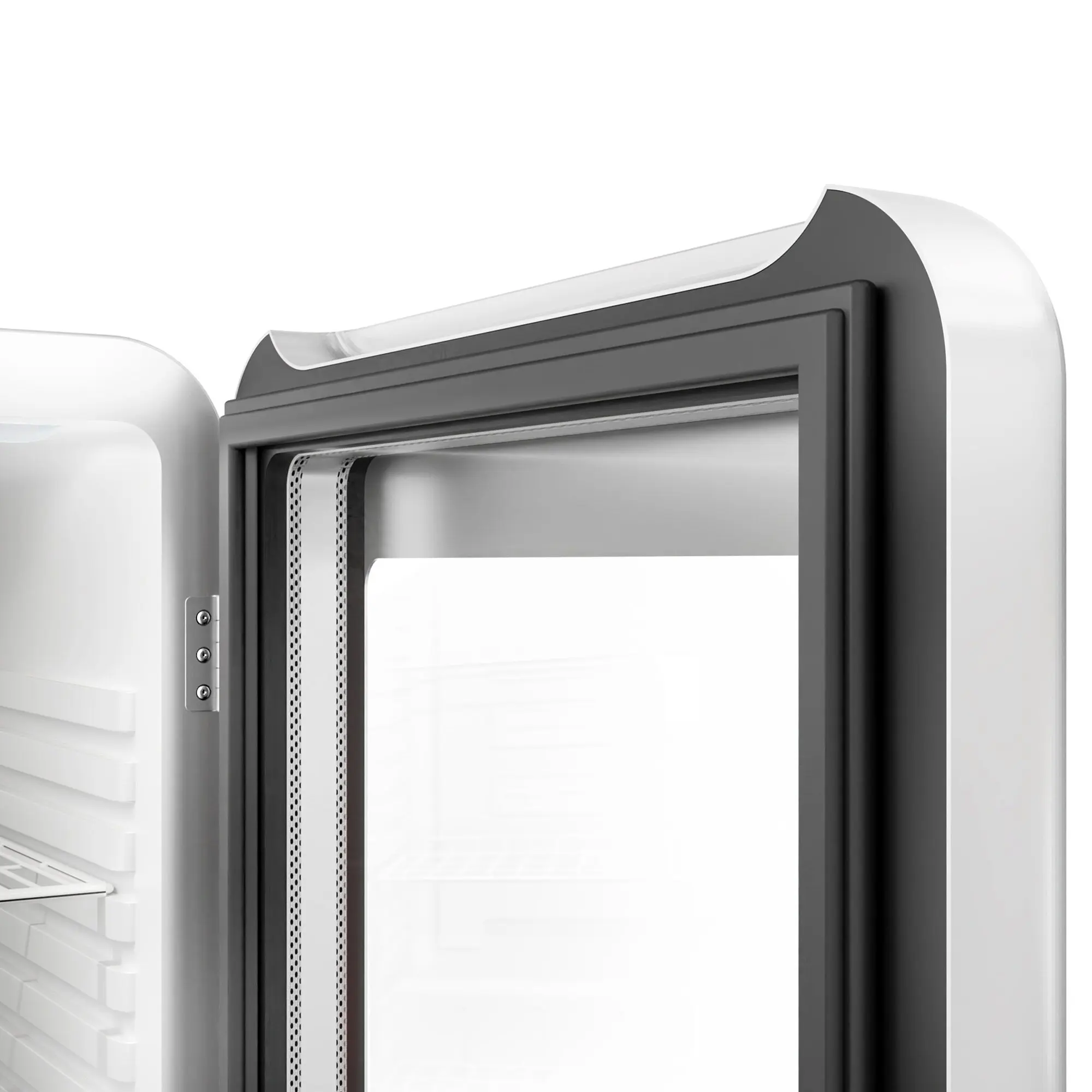 Холодильная витрина мини-бар GGM Gastro MBKX136WN (White) - 8