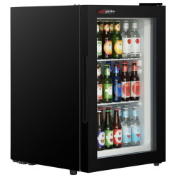 Vitrina frigorifica mini bar GGM Gastro MKH60 (Black)