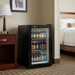 Vitrina frigorifica mini bar GGM Gastro MKH60 (Black) Thumb