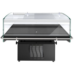 Vitrina frigorifica insulă GGM Gastro KTHA1013 (Black) Thumb