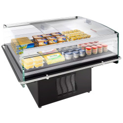 Vitrina frigorifica insulă GGM Gastro KTHA1013 (Black)