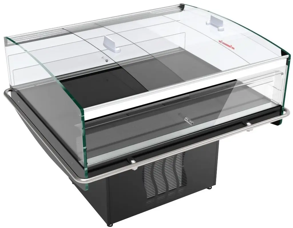 Vitrina frigorifica insulă GGM Gastro KTHA1013 (Black) - 4