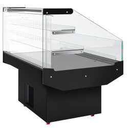 Vitrină frigorifică insulă GGM Gastro KTHDA130 (Black) Thumb