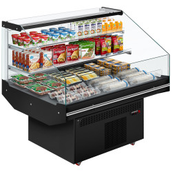 Vitrină frigorifică insulă GGM Gastro KTHDA130 (Black)