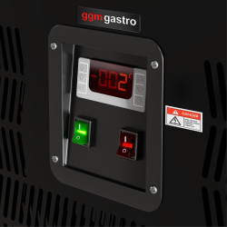 Кондитерская холодильная витрина GGM Gastro KTG187W (Black) Thumb