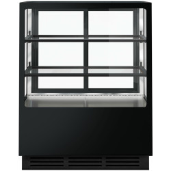 Vitrina frigorifica de patiserie GGM Gastro KTGSF107S (Black) Thumb