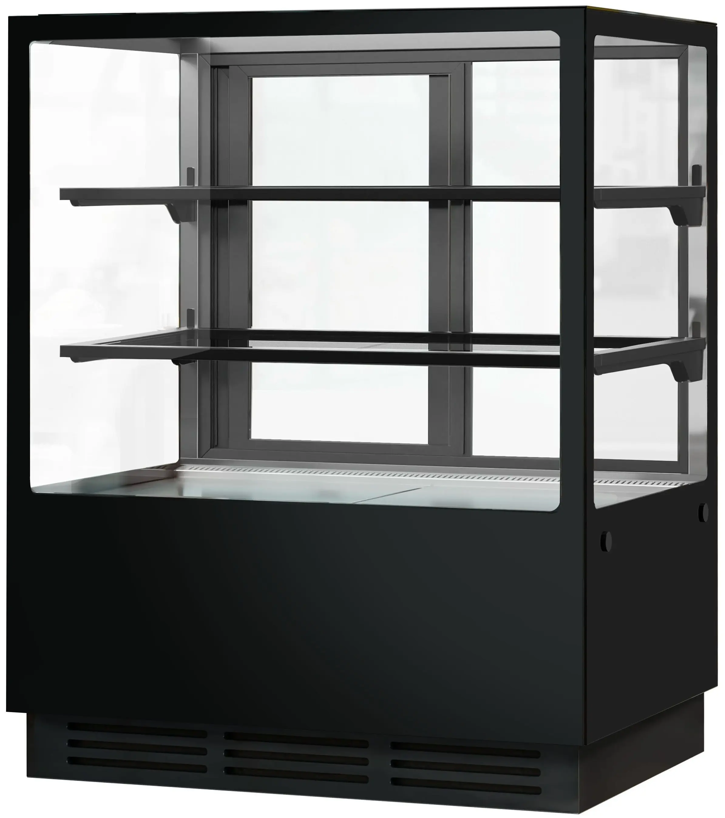 Vitrina frigorifica de patiserie GGM Gastro KTGSF107S (Black) - 3