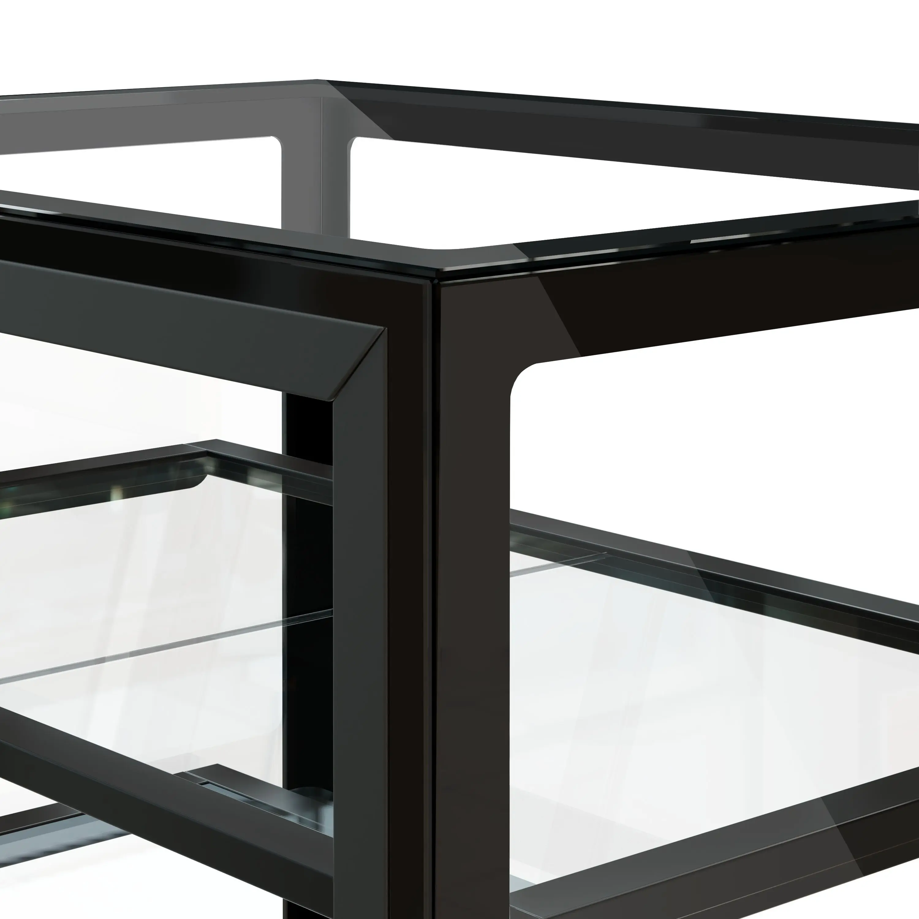 Vitrina frigorifica de patiserie GGM Gastro KTGSF157S (Black) - 6