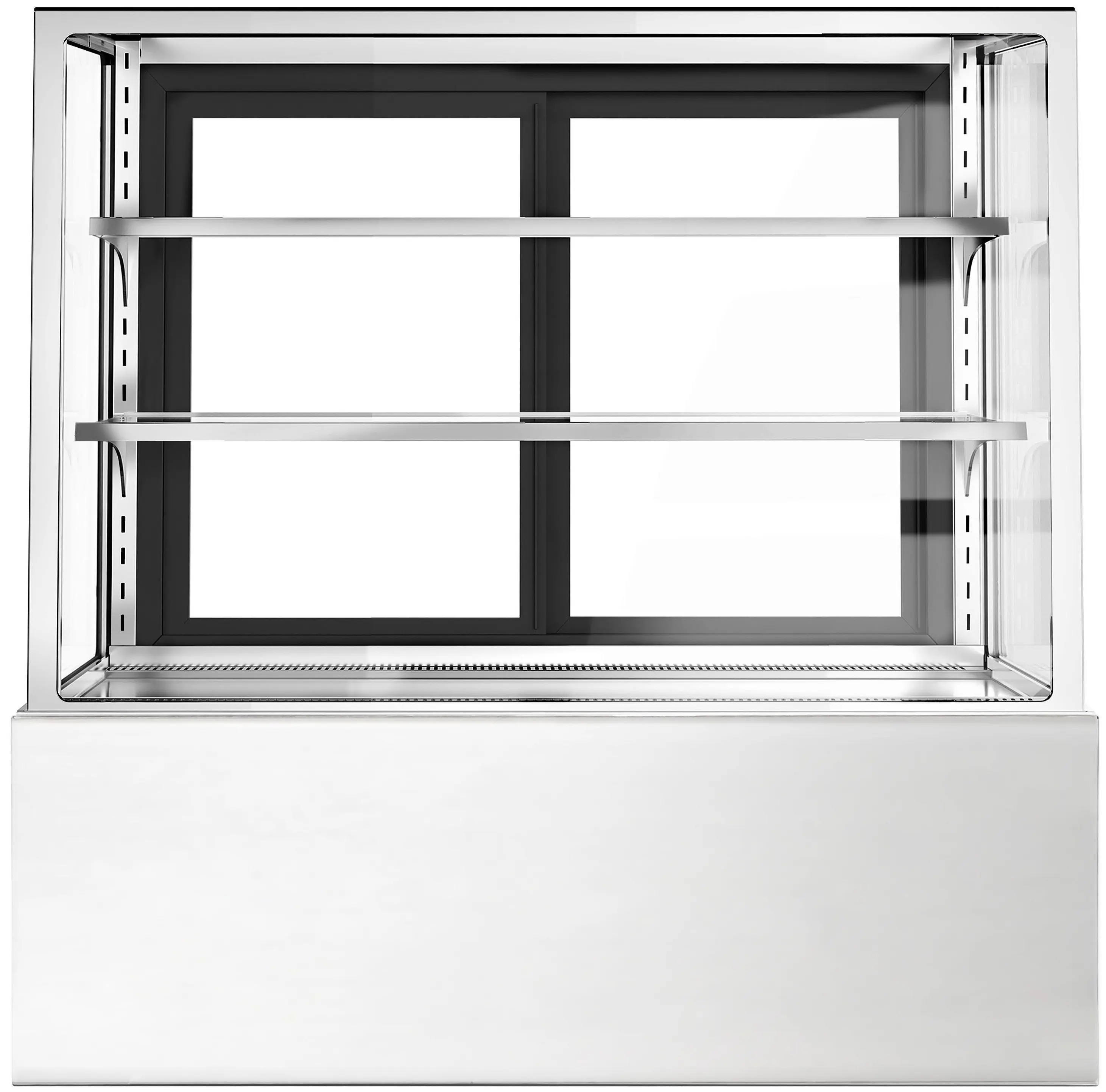 Кондитерская холодильная витрина GGM Gastro KTH12712A (Inox) - 2